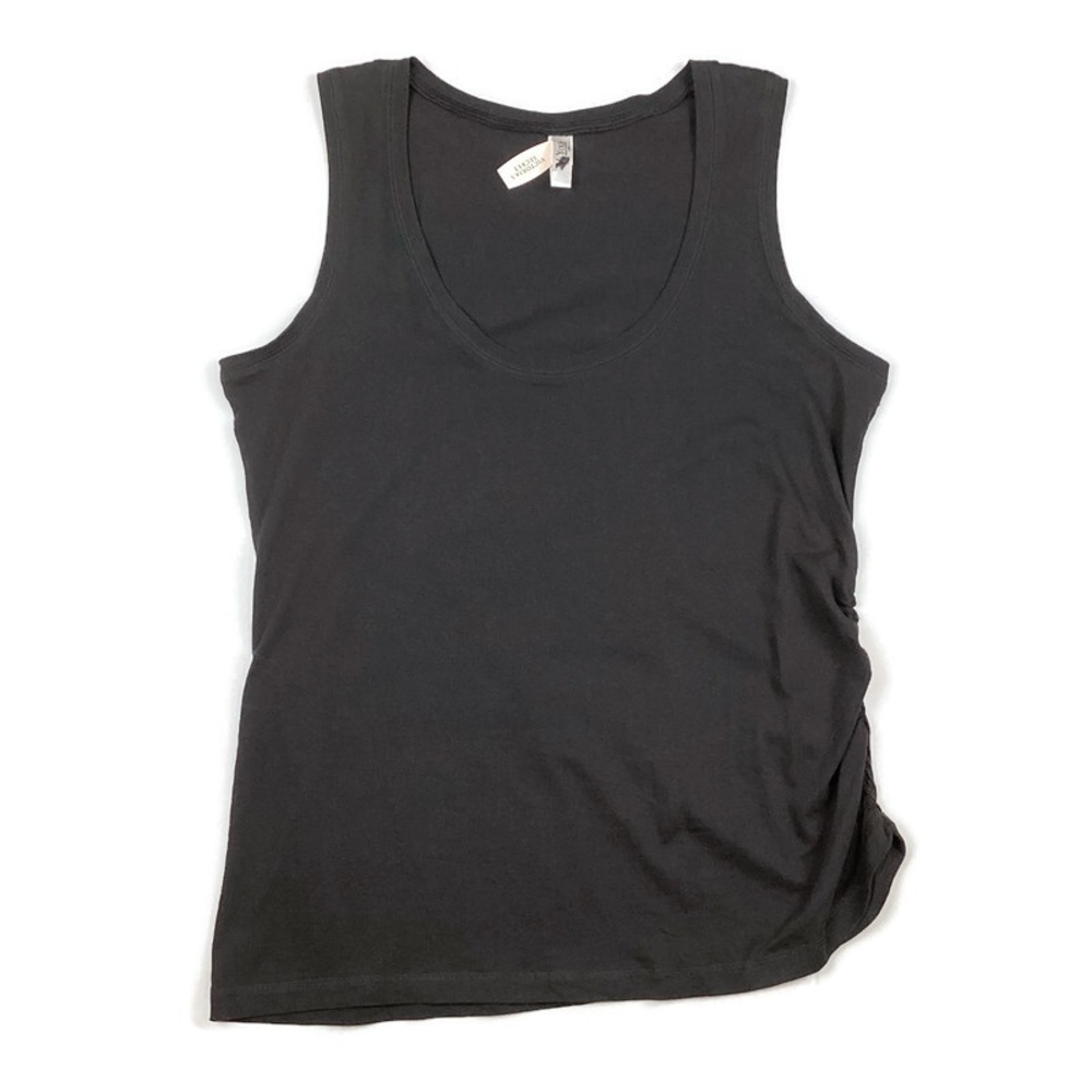 Victoria’s Secret Black Yoga Cotton Tank Top XL NEW!